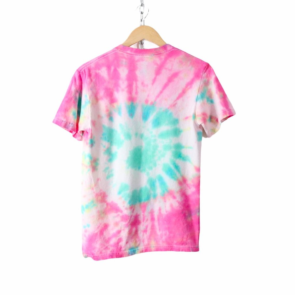 SOLD handmade pastel tie dye t-shirt S small - Picture 4 of 4